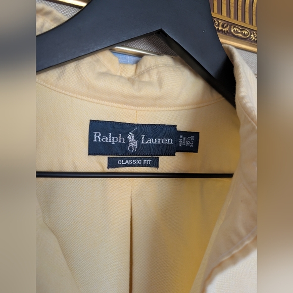 Ralph Lauren Light Yellow Shirt - Picture 3 of 5